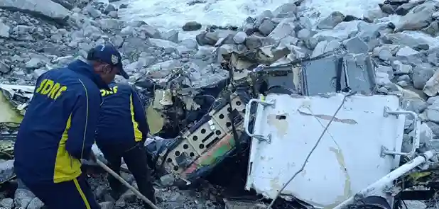 Helicopter crash in kedarnath